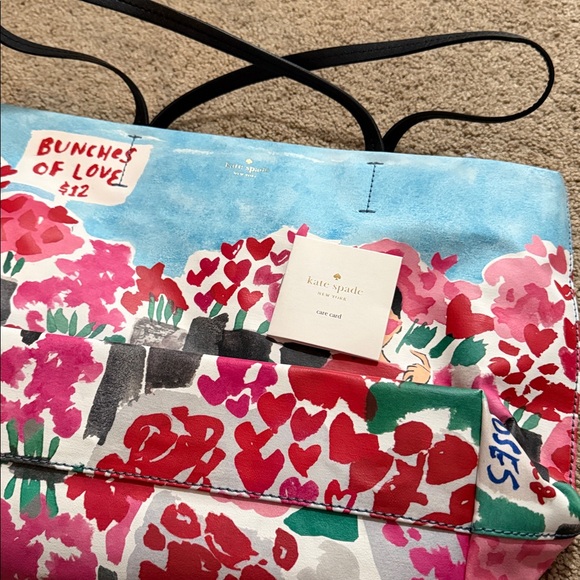 Kate Spade - Be Mine Rose Market Hallie Tote. limited edition - Valentines Day - Picture 5 of 5